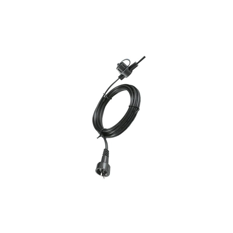 Cable muni de 4 ou 6 raccords étanche en 10m ou 15m Garden Light