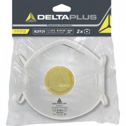 Kit de 2 masques Delta Plus FFP2 + Valve