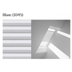 Store isolant et occultant Velux FHC avec profilés aluminium brossé