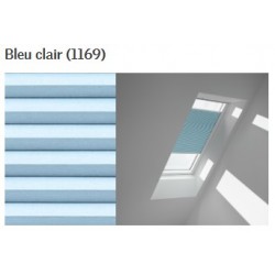 Store isolant et occultant Velux FHC avec profilés aluminium brossé