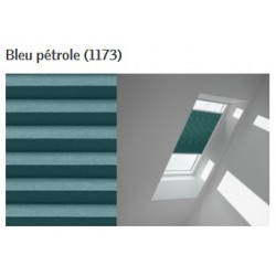 Store isolant et occultant Velux FHC avec profilés aluminium brossé