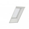 Moustiquaire Velux ZIL 0000SWL avec profilés et coffre en alu blanc
