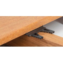 Cale intercalaire de ventilation pour terrasse bois 90 pièces NOVLEK