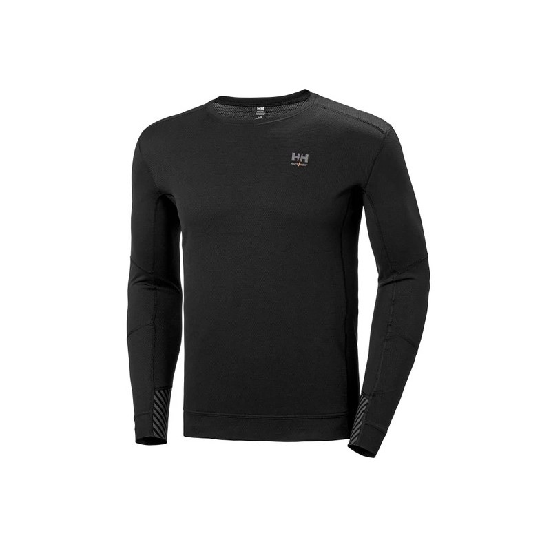 Tee-Shirt Manches longues LIFA Active Ras du coup Noir Helly Hansen 75117-990