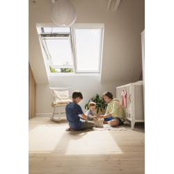 Verrière atelier 2 en 1 Rotation Motorisée Solar Velux GGLS 207630