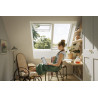Verrière atelier 2 en 1 Projection Manuelle Velux GPLS 2076 Confort Whitefinish