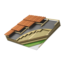 Bande d'étanchéité au clou M900 simple-face Ubbink 60mm x 30m