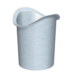 Naissance à souder cylindrique Zinc Naturel Diamètre 80mm Développé 250mm Rheinzink.