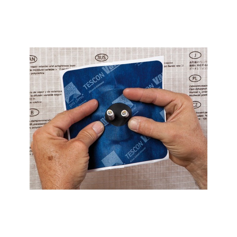 Pro Clima Kaflex Duo Manchette pour passage de 2 câbles (Diam 4.8 à 12 mm)